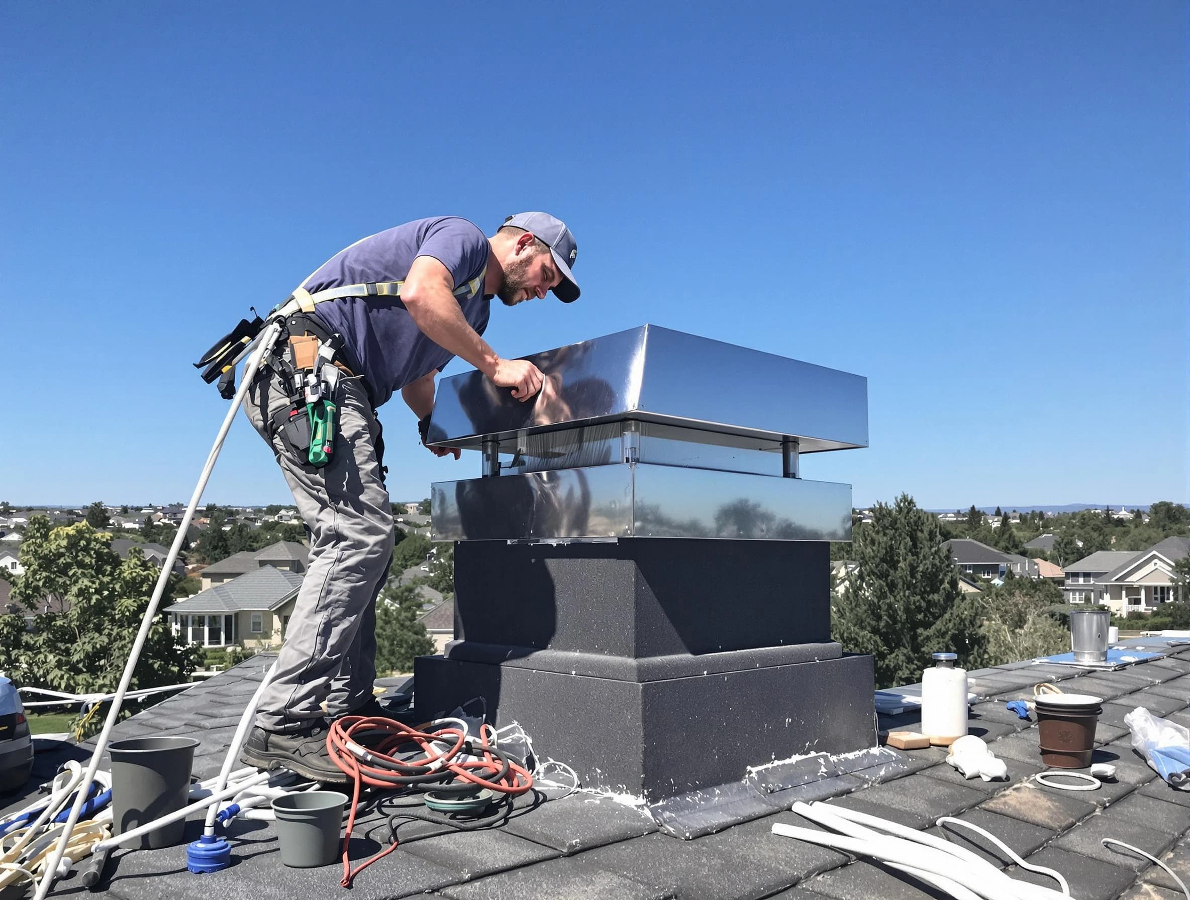 Chimney Cap Services service in Hopewell, PA